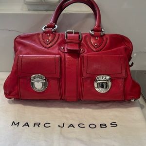 Marc Jacobs Leather Venetia Satchel Bag